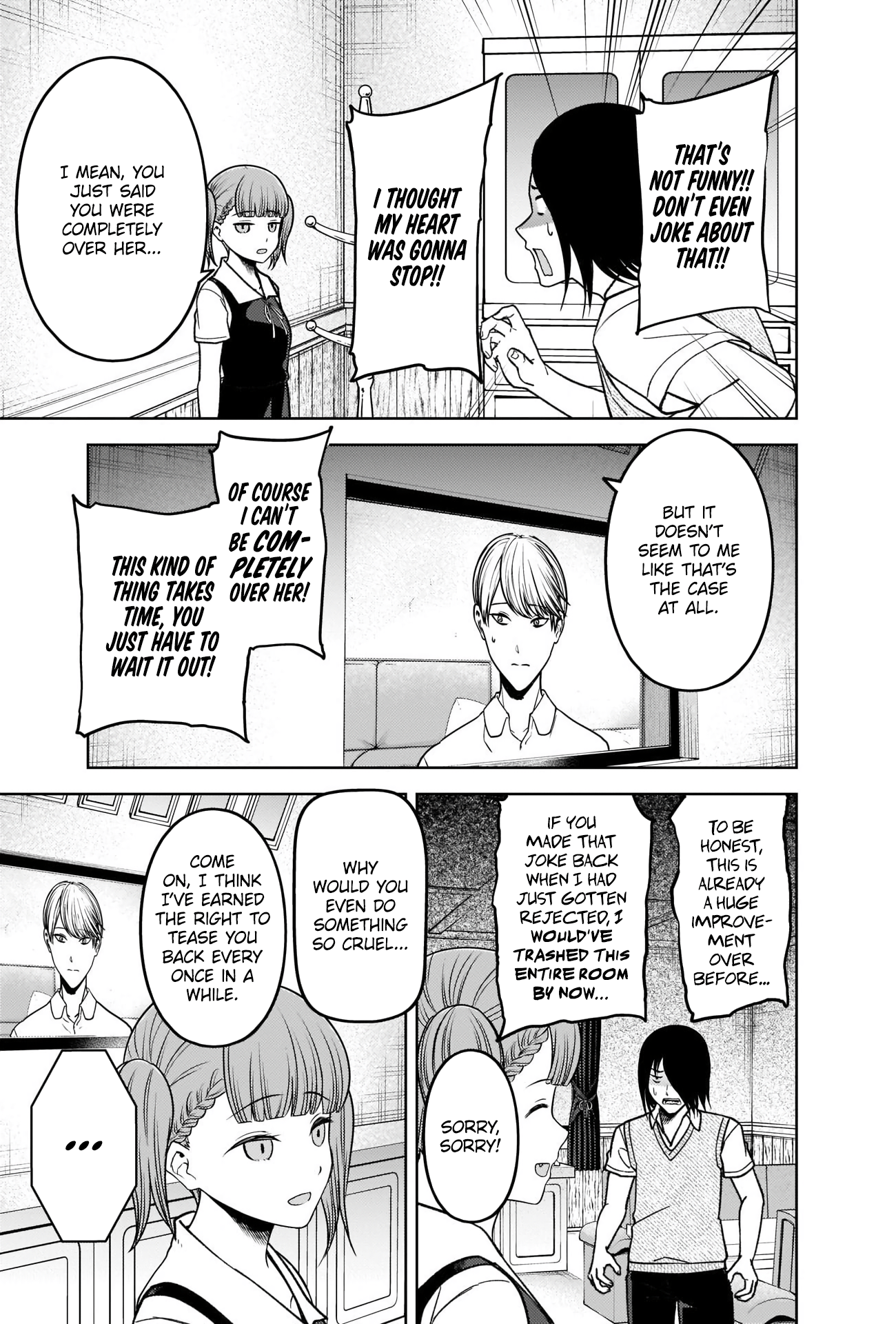 Kaguya-sama wa Kokurasetai - Tensai-tachi no Renai Zunousen Chapter 273 5